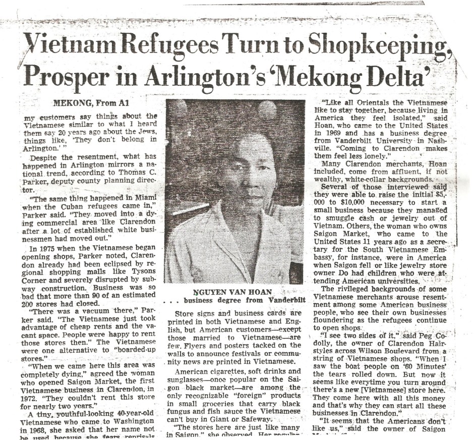 Vietnamese Refugees Prospering in Clarendon